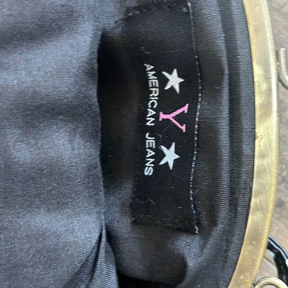 Mini Black and White Polka Dot Clutch/ Crossbody Bag - Picture 3 of 6